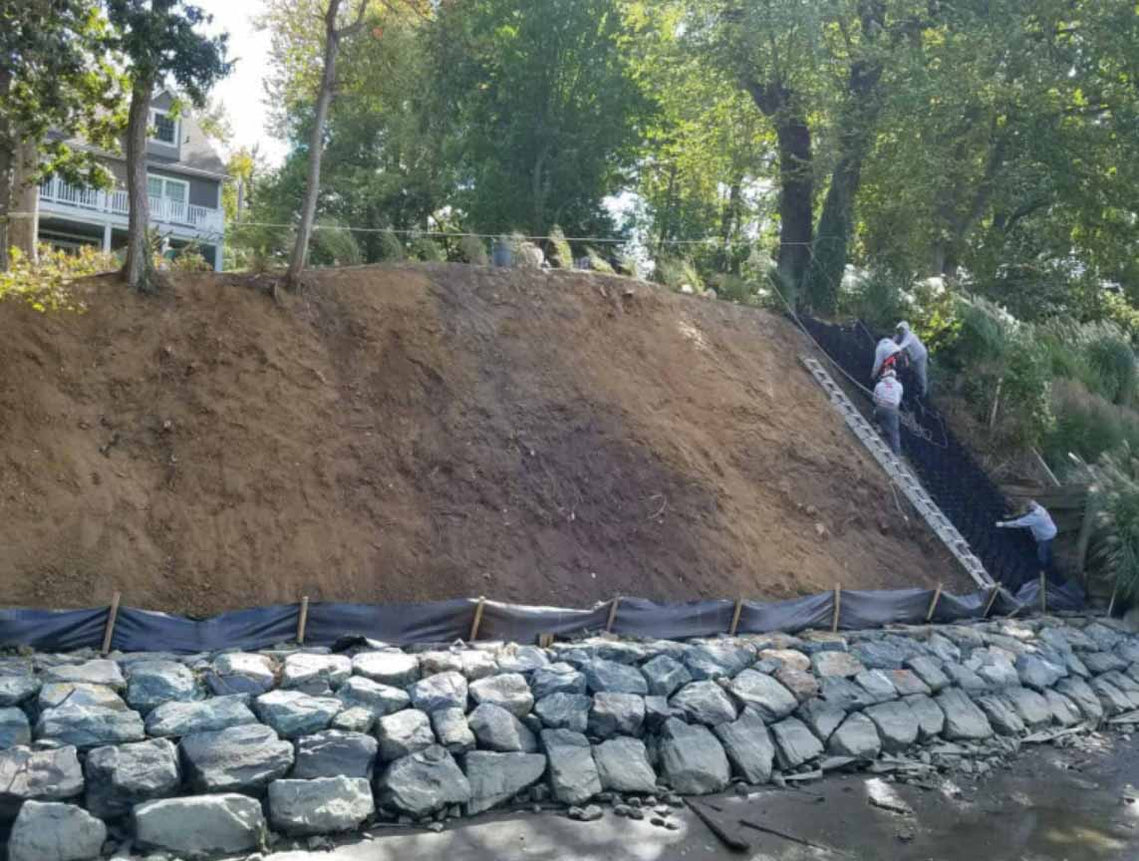 Slope Stabilization Grid - 4